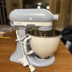 Limited Edition Heritage Artisan Series 5 Qt. 10-Speed Misty Blue Stand Mixer