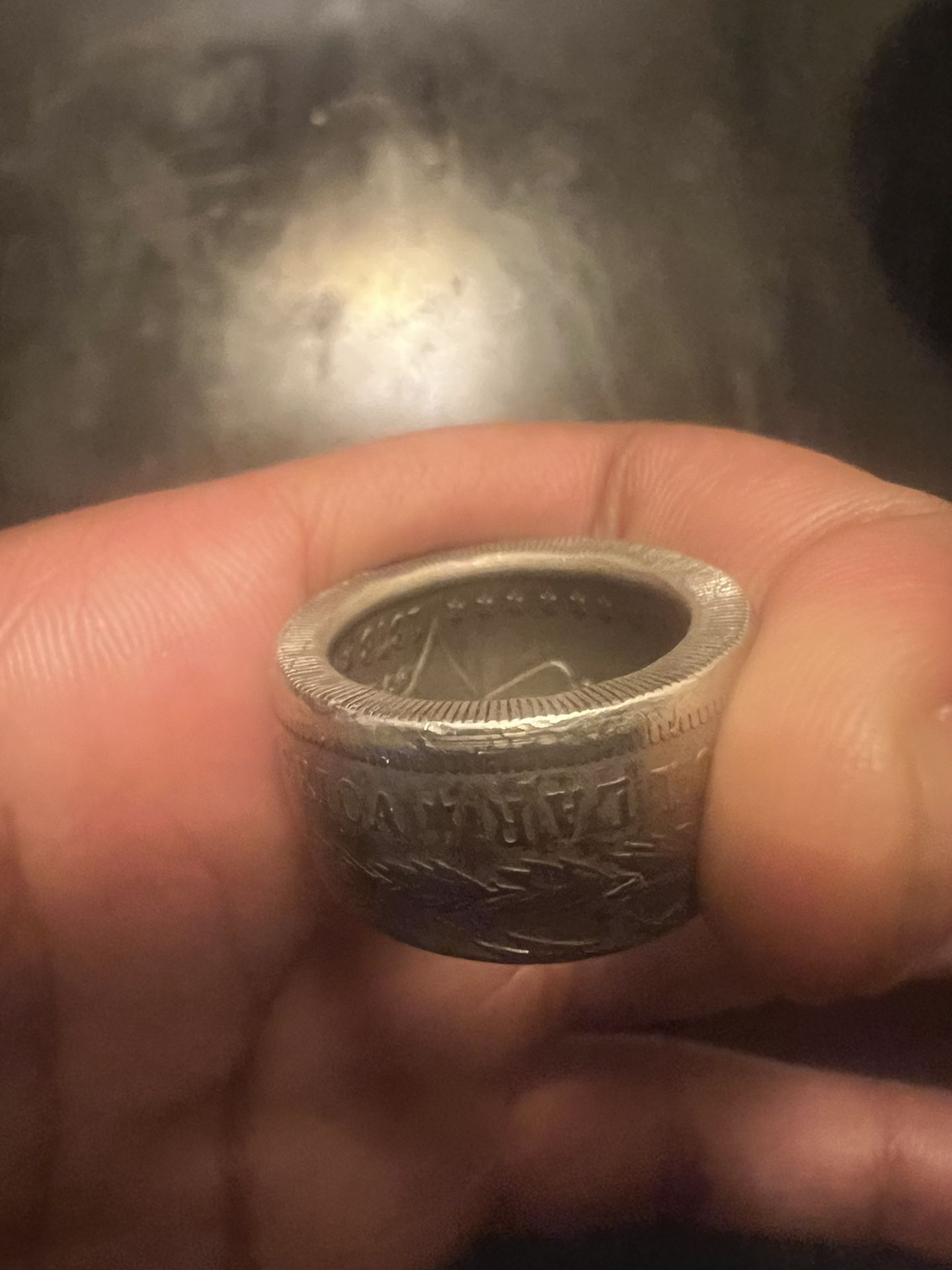 Morgan Silver Dollar Ring