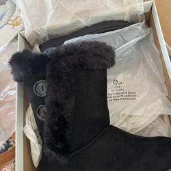 Black So ABIGAIL Boots Size 8