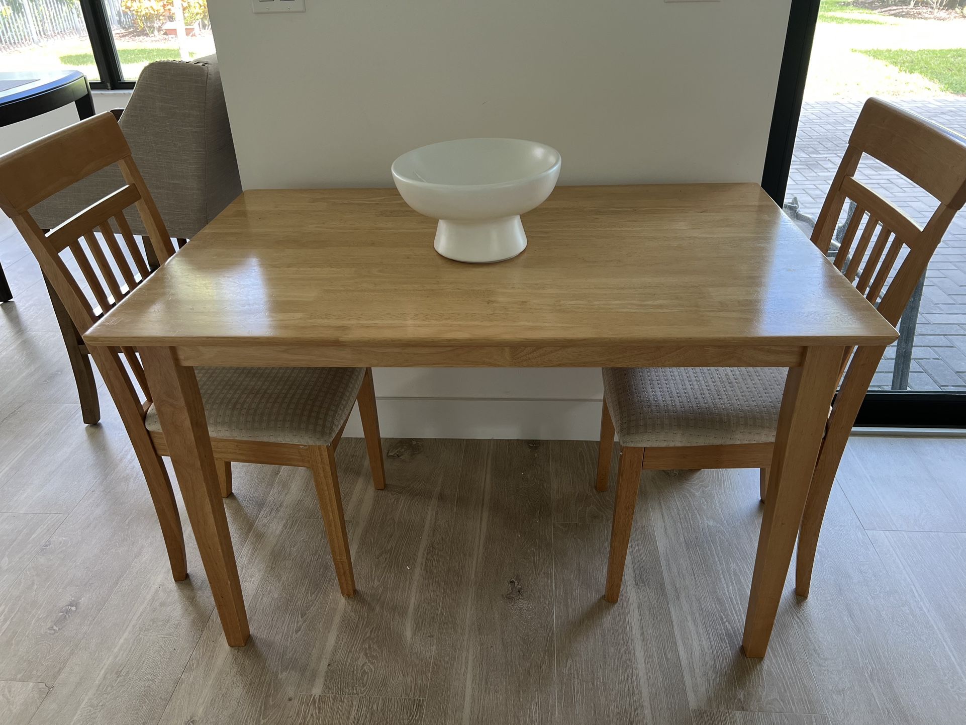 Dining Room/ Kitchen Table/ Desk 3-piece Set