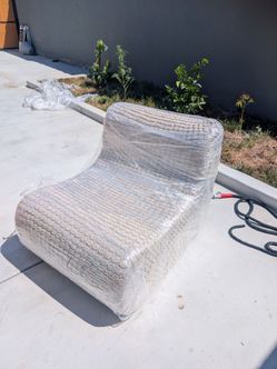 Barely Used Armless Foam Chair