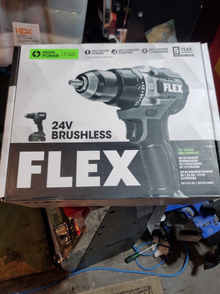 Flex 24 Volt BRUSHLESS Drill
