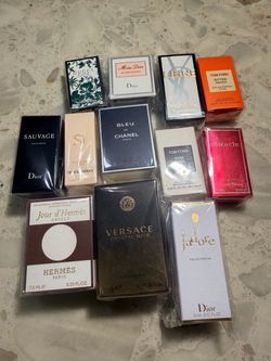 Designer Perfume Miniature Sample Set – 12Pieces