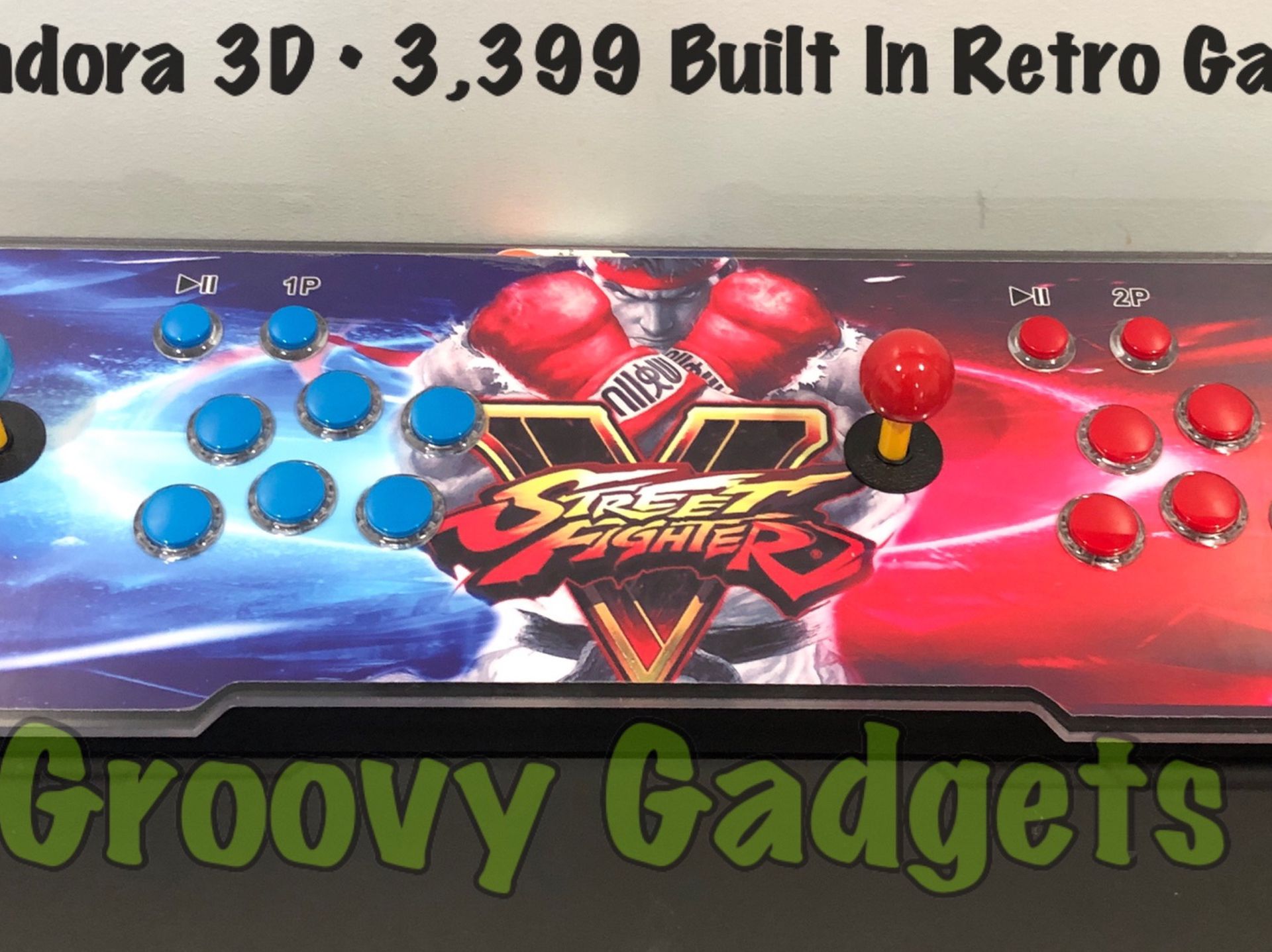 Super Arcade Joystick🔥4K HDMI Compatible • More than 3,300 Arcade And Retro Games Built-In🔥New In Box