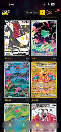 Pokemon Cards online rips