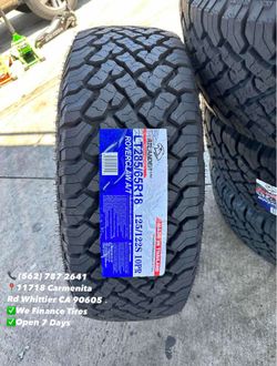 LT285/65R18 Atlander Roverclaw All Terrain New Set of Tires Installed and Balanced Set de Llantas Nuevas Instaladas y Balanceadas