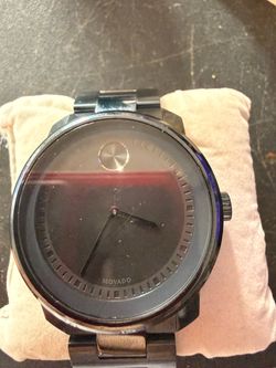 Movado Bold Watch Gunmetal Bracelet