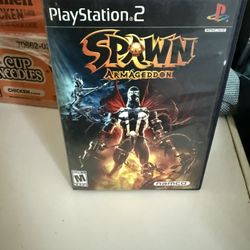 PlayStation 2 Game CIB  SPAWN Armageddon  $50 