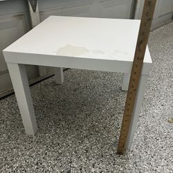 White Table