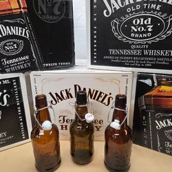 Swing-top glass bottles (3 dozen, $20/box)