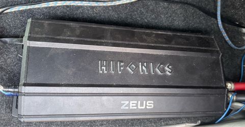 Hifonics Zeus ZD-2550.1D Monoblock Subwoofer Amplifier – 2550W