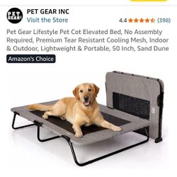 Foldable Dog Bed Lg/xl
