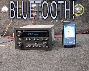 2003-05 Chevrolet GMC Truck Factory Upgraded BLUETOOTH Radio CD Player