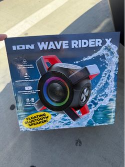 New ION Audio Wave Rider X — Waterproof Floating Bluetooth Speaker for Pool, Beach & Outdoor Parties