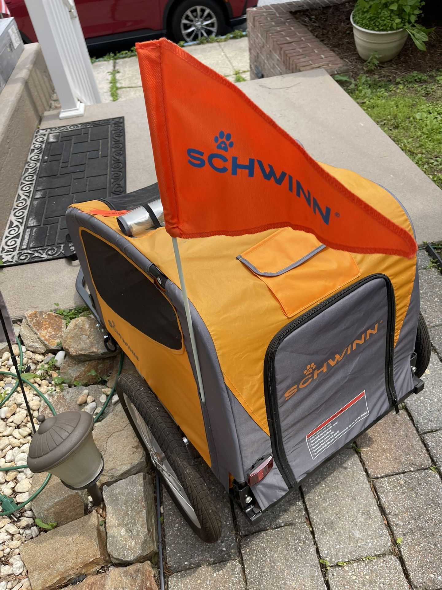 $100 Schwinn Rascal Bike Dog Trailer!