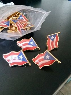 Puerto Rico Lapel pins --$1  each