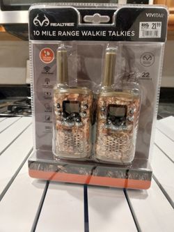 10 Mile Range Walkie Talkies Realtree Brand