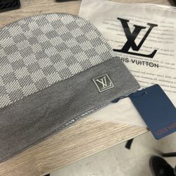 Grey LOUIS VUITTION Beanie One Fit 