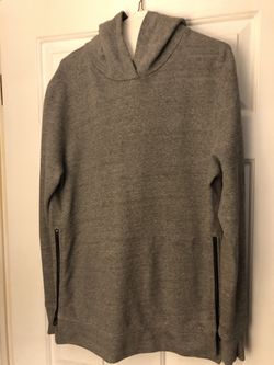 John Elliott Villain Grey Hoodie Sweatshirt Size 2