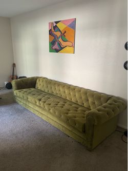 *FREE* Vintage olive sofa