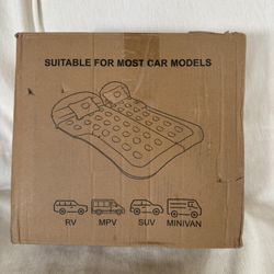 SAYGOGO SUV Air Mattress for Camping – Thickened Inflatable Car Air Bed with Electric Air Pump, Flocked Surface, Portable Sleeping Pad for Travel and 