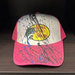 Custom Paint Bass Pro Shop Trucker Cap