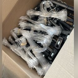 Assorted Hangers Mostly Lingerie 