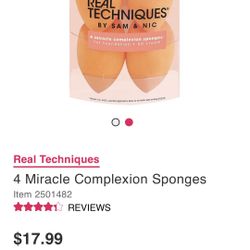 real technique sponges