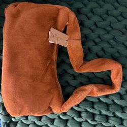 Hello 3am Brand Brown Fuzzy Shoulder Bag 
