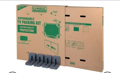 Heavy-Duty Expandable TV Moving Box - Extra-Large (Up to 86")