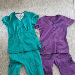 2 Sets Of Scrubs -small