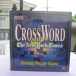 The New York Times Crossword Sunday Puzzle Game 1997~New & Sealed


