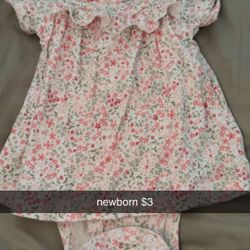 Newborn Baby Girl Closes 