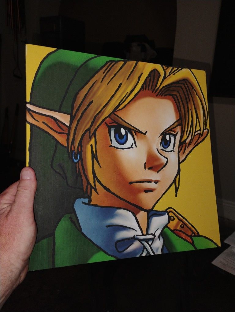 1f By 1f Zelda Canvas