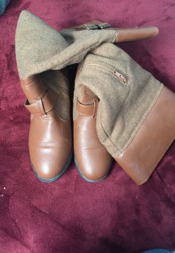 Brown boots