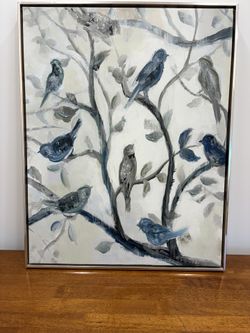 "Morning Song II" by Nan Framed Canvas Print 23x29