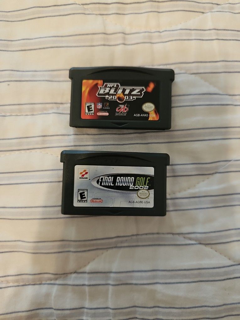 Gameboy Advance Sports Games