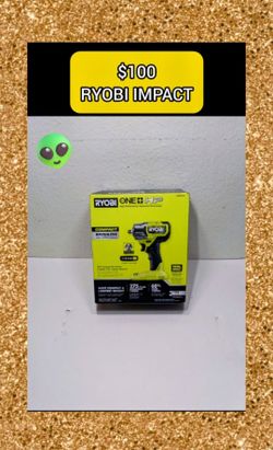 RYOBI IMPACT WRENCH DRIVER
