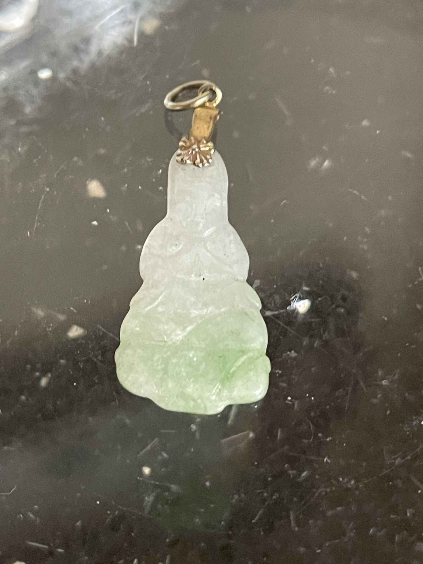 Buddha Jade Pendant 1.25”