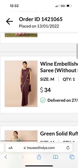 Indian Clothing Sari