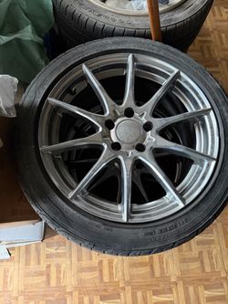 Alloy Wheels with All-Season Tires Set