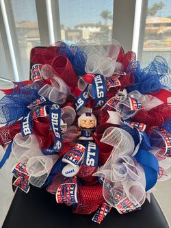 Gorgeous Custom Buffalo Bills Wreath