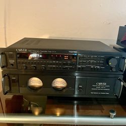 Carver Preamp And Amplifier 