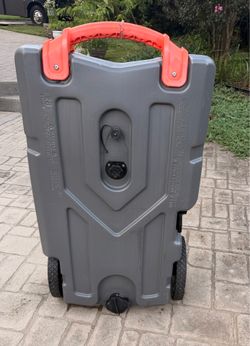 28 Gallon Portable RV Waste Holding Tank Tote – 2 Available $125 each or $225 both