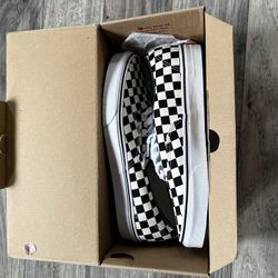 checkered vans size 11 (men)