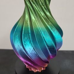 New Gradient Colored Flower Vase - 7" Inches