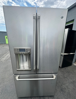 GE French Door Fridge Stainless Steel Water Dispenser