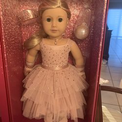 Retired 2021 AMERICAN GIRL WINTER PRINCESS DOLL