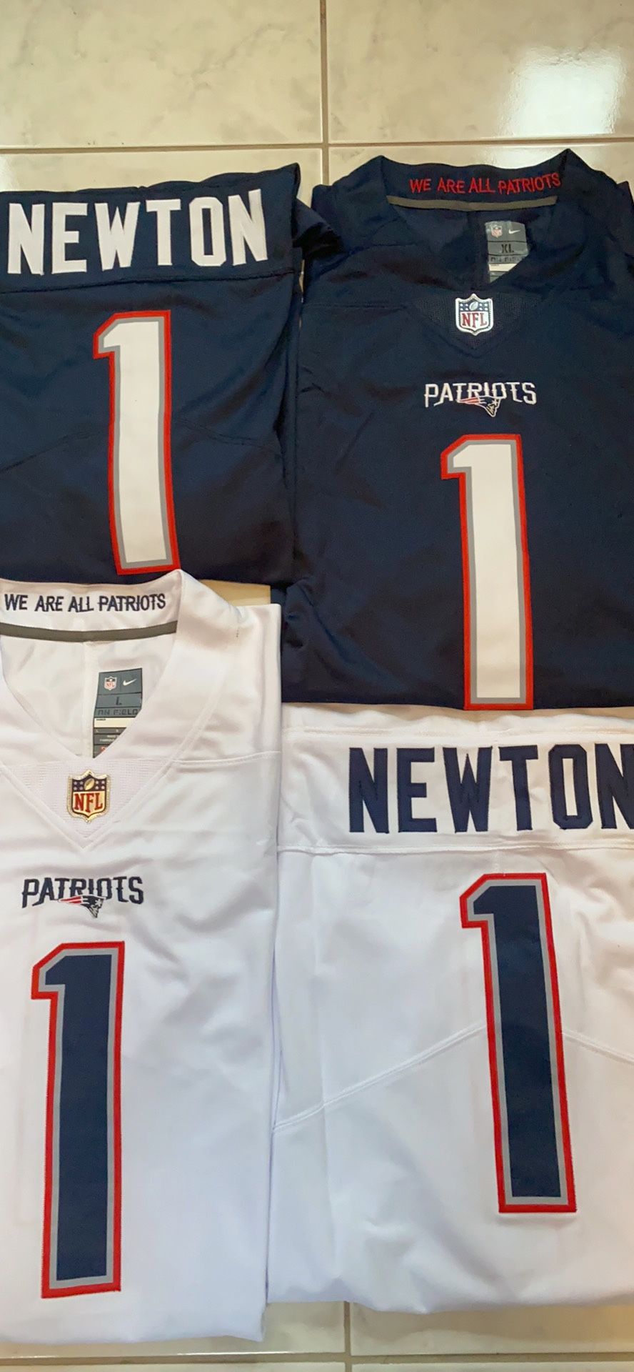 Patriots Cam Newton jerseys