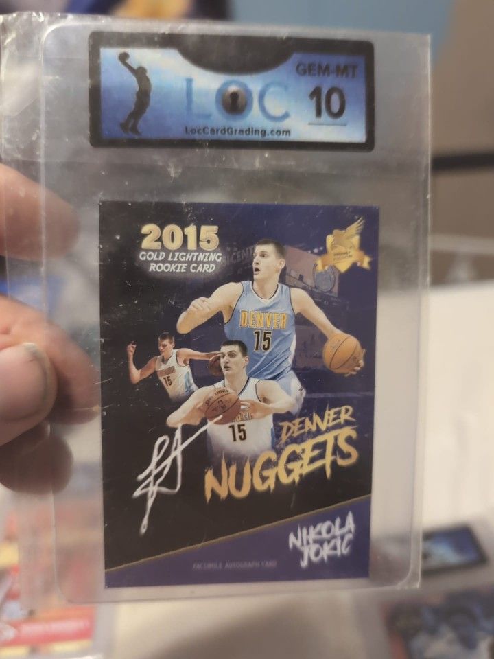 Nikola Jokic Rc Graded 10 Card